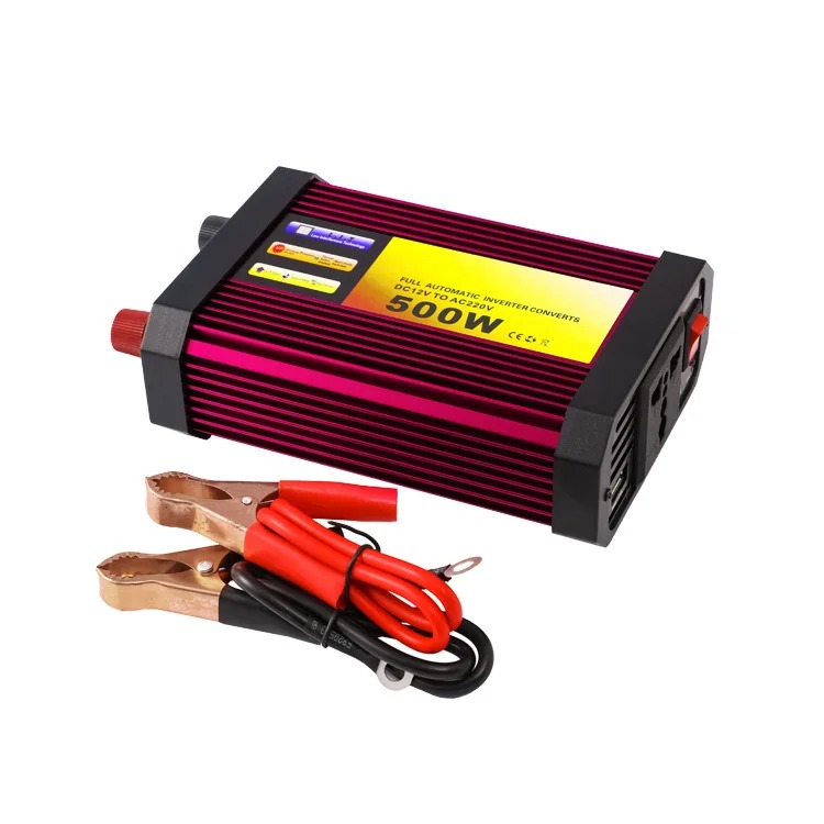 inversor de voltaje 12 vdc a 120 vac 500w inversor de voltaje 12 vdc a 120 vac 500w