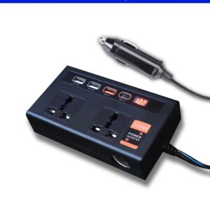 inversor de voltaje 12 vdc a 120 vac 200w